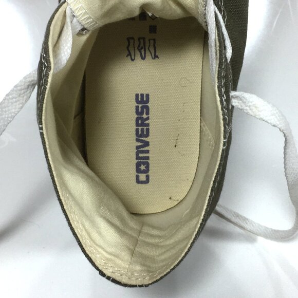 Converse CTAS High Top Sneakers Mens Size 11.5 Green Canvas 151175F - Picture 9 of 9